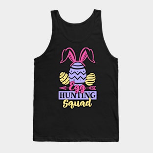 Egg Hunting Squad Easter Bunny Egg Hunting Happy Easter Day Tank Top